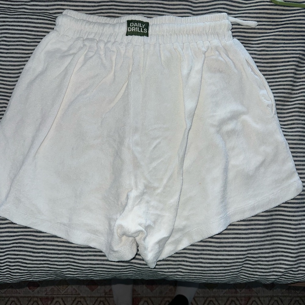Daily Drills White Shorts